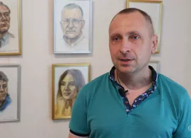 Вбудована мініатюра для Тобі, Україно! Виставка живопису в Центрі народної творчості.
