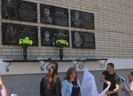 Вбудована мініатюра для Відкриття пам'ятних дошок землякам-героям