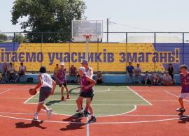 Вбудована мініатюра для Могилів-Подільський спортивний. Баскетбол