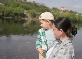 Вбудована мініатюра для Червонокнижнний вирезуб приплив у Дністер на нерест
