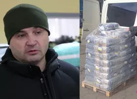 Вбудована мініатюра для Поїздка на передову. Волонтери  ГО "Патріот України" повернулися з Миколаївщини