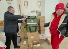 Вбудована мініатюра для 26 ПОЇЗДОК ВІД ПОЧАТКУ ВІЙНИ: ВОЛОНТЕРИ ПОВЕЗЛИ НА ПЕРЕДОВУ ЧЕРГОВИЙ ВАНТАЖ