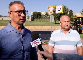 Вбудована мініатюра для Будівництво проспекту у Могилеві-Подільському на фінішній прямій