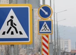 Вбудована мініатюра для По Проспекту Перемоги встановлені дорожні знаки